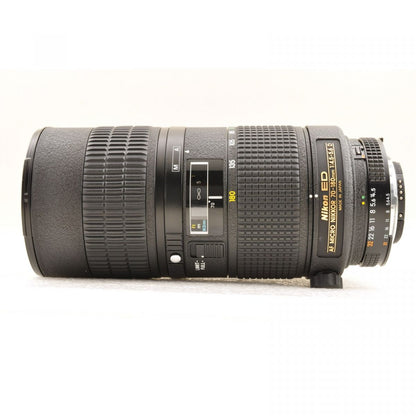 【中古】Nikon AF Micro Nikkor 70-180mm f/4.5-5.6D ED 望遠 ニコン カメラレンズ 交換レンズ , フード付き