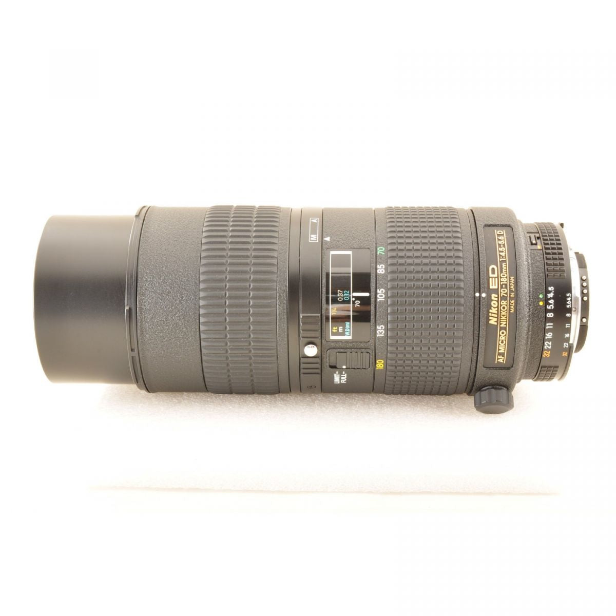 Nikon AF Micro Nikkor 70-180mm f/4.5-5.6D ED Zoom Lens w/Hood *Near Mint* #4227