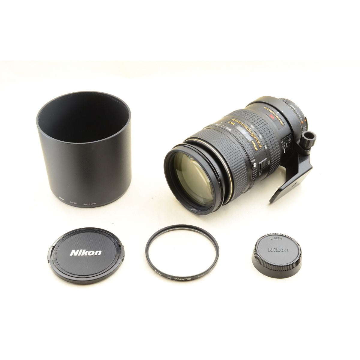 【中古】Nikon AF VR-NIKKOR 80-400mm F4.5-5.6D ED VR ズームレンズ Nikon Fマウント用