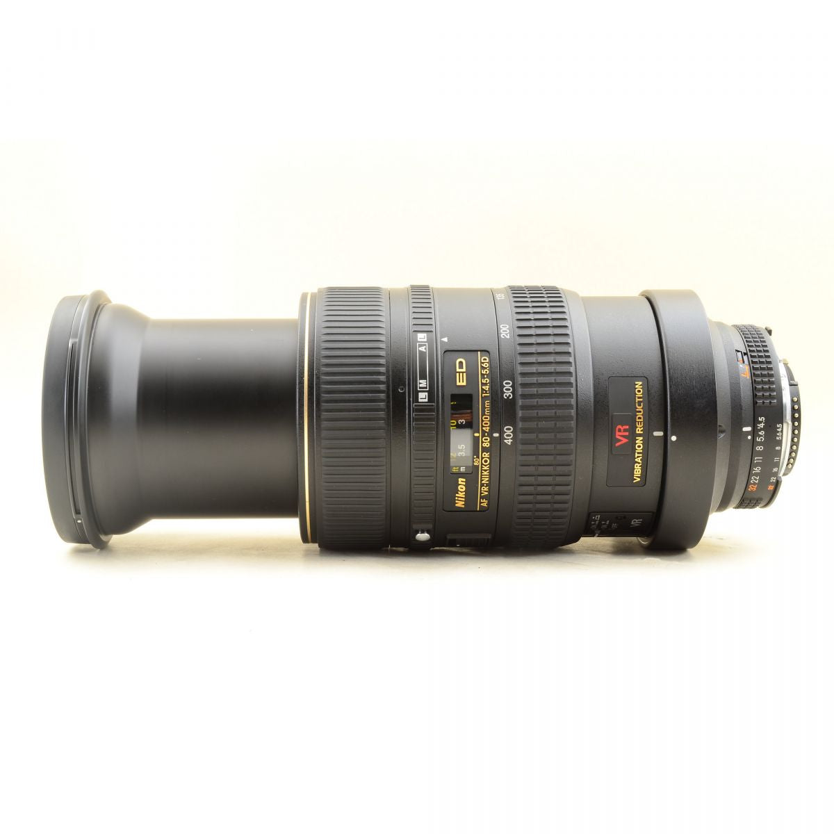 【中古】Nikon AF VR-NIKKOR 80-400mm F4.5-5.6D ED VR ズームレンズ Nikon Fマウント用