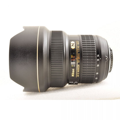 【中古】Nikon AF-S 14-24mm f/2.8 G ED ズーム カメラレンズ 交換レンズ 元箱 ケース ニコン