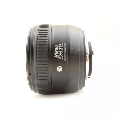 【中古】Nikon AF-S NIKKOR 50mm f/1.4G 単焦点レンズ 元箱 フード