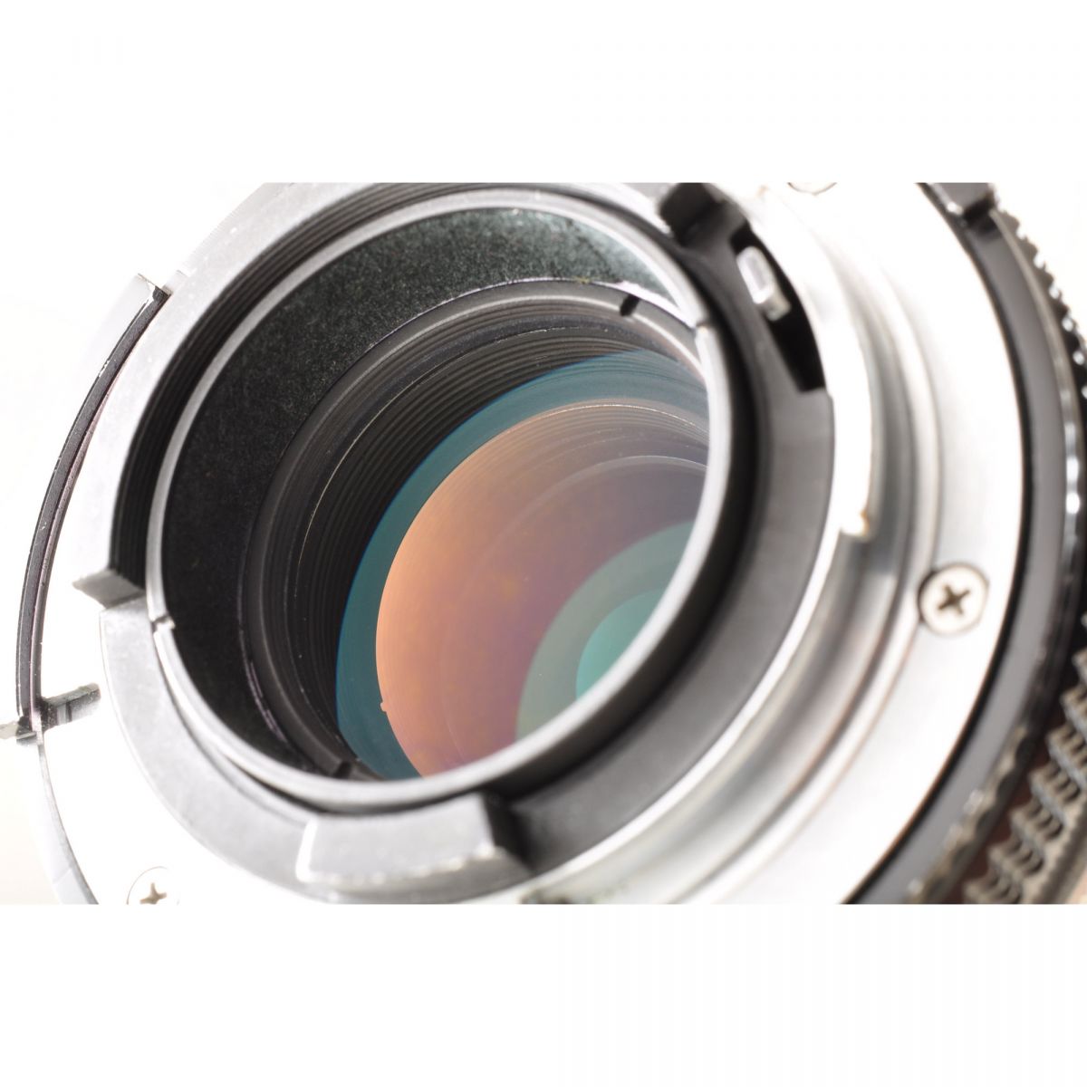 【中古】Nikon Ai 200mm f/4 単焦点 フード カメラレンズ 交換レンズ ニコン