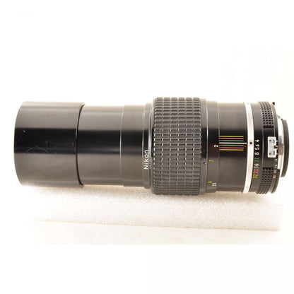 【中古】Nikon Ai 200mm f/4 単焦点 フード カメラレンズ 交換レンズ ニコン
