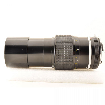 【中古】Nikon Ai 200mm f/4 単焦点 フード カメラレンズ 交換レンズ ニコン
