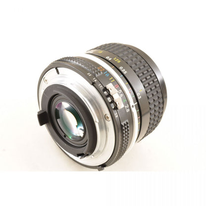【中古】Nikon Ai Nikkor 24mm f/2.8 MF 単焦点 Fマウント用 カメラレンズ 交換レンズ ニコン