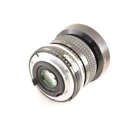 【中古】Nikon Ai NIKKOR 28mm f/2.8 単焦点 フード カメラレンズ 交換レンズ ニコン