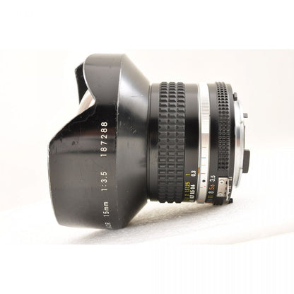 【中古】Nikon Ai-s 15mm f/3.5 単焦点 カメラレンズ 交換レンズ ニコン