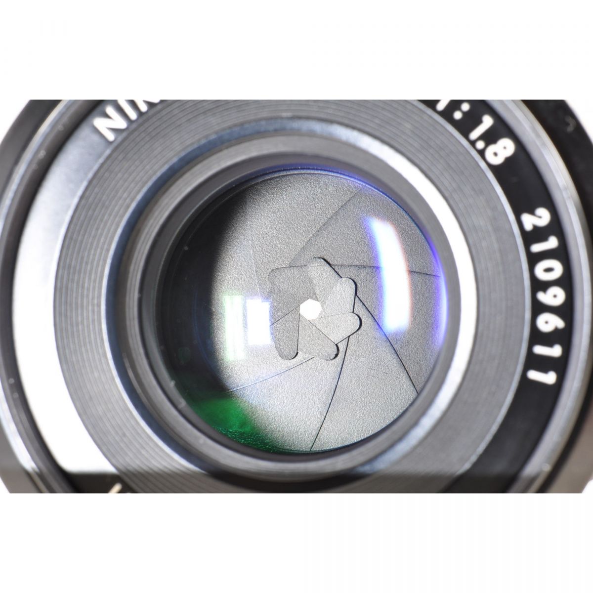 【中古】Nikon Nikkor Ai-s 50mm f/1.8 Pancake 単焦点 MF ニコン カメラレンズ 交換レンズ