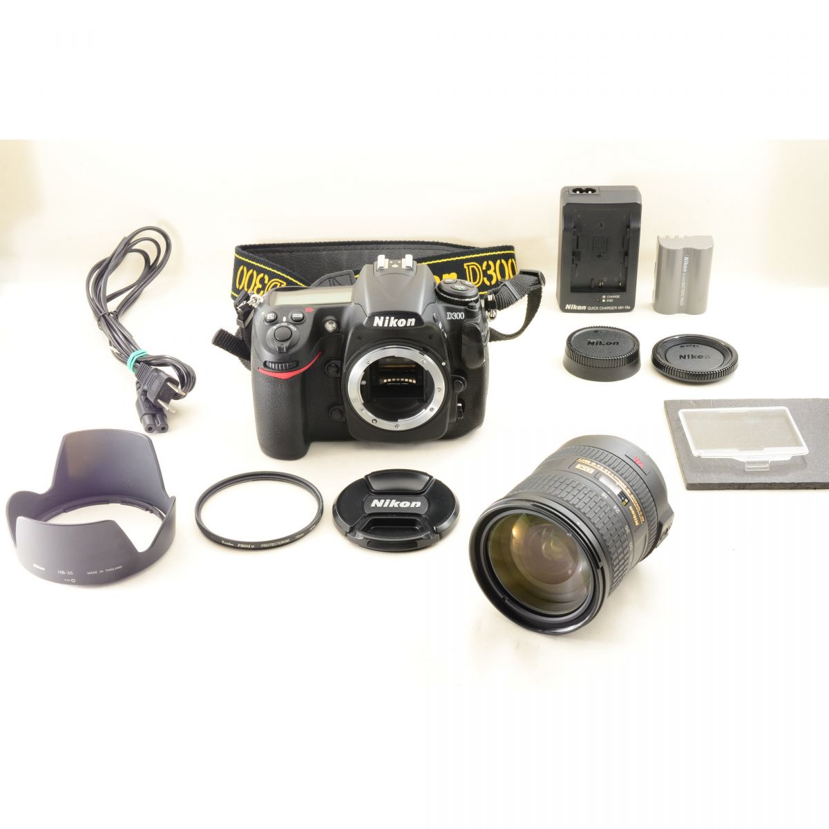 【中古】Nikon D300 AF-S DX 18-200mm f/3.5-5.6G ED VR 一眼レフ ズームレンズ デジカメ ニコン