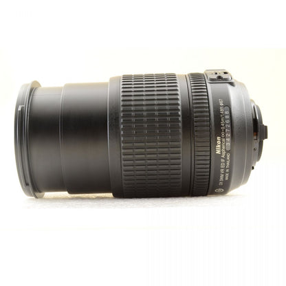 【中古】Nikon D5100 16.2MP デジタルカメラ ブラック AF-S DX Nikkor 18-105mm f/3.5-5.6 G ED VR レンズ