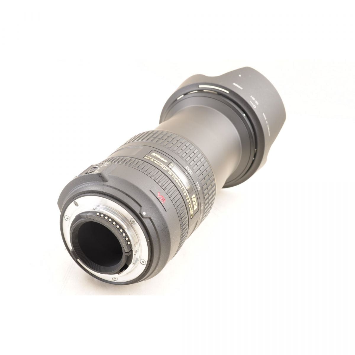 【中古】Nikon AF-S 18-200mm f/3.5-5.6 G フード ズーム カメラレンズ 交換レンズ ニコン