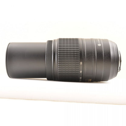 【中古】Nikon AF-S 55-300mm f/4.5-5.6G VR ズーム フード カメラレンズ 交換レンズ ニコン