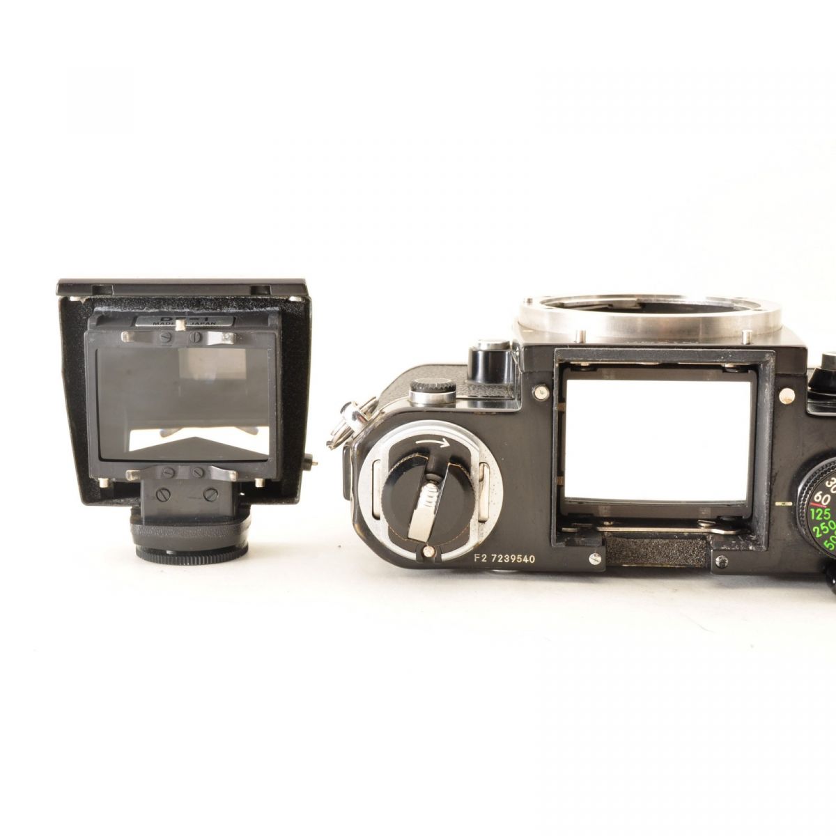 Nikon F2 Eye Level Black 35mm SLR Film Camera *Excellent* #4335