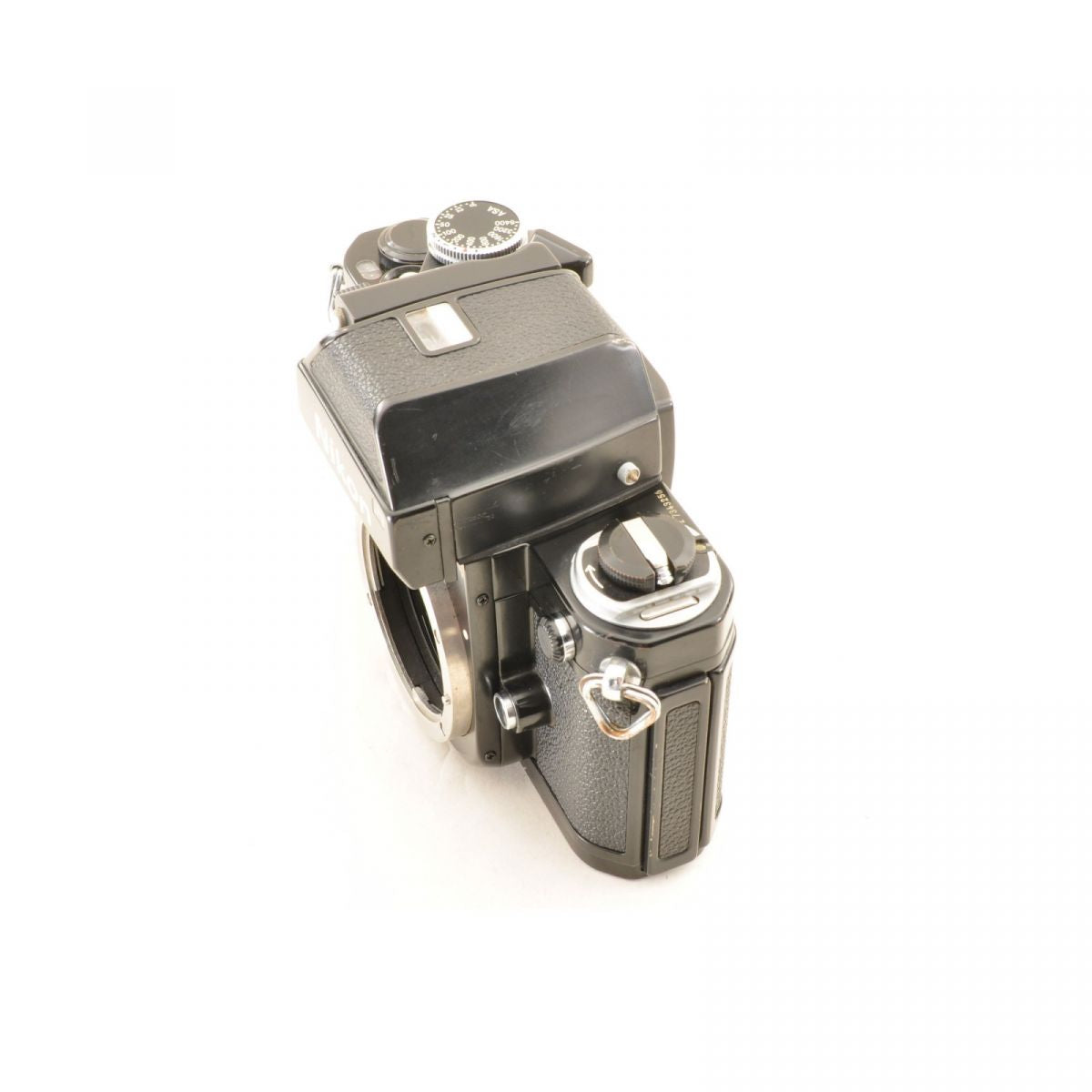 【中古】Nikon F2 Photomic ブラック Black DP-1 35mm 一眼レフ フィルムカメラボディ ニコン , フラッシュ付き