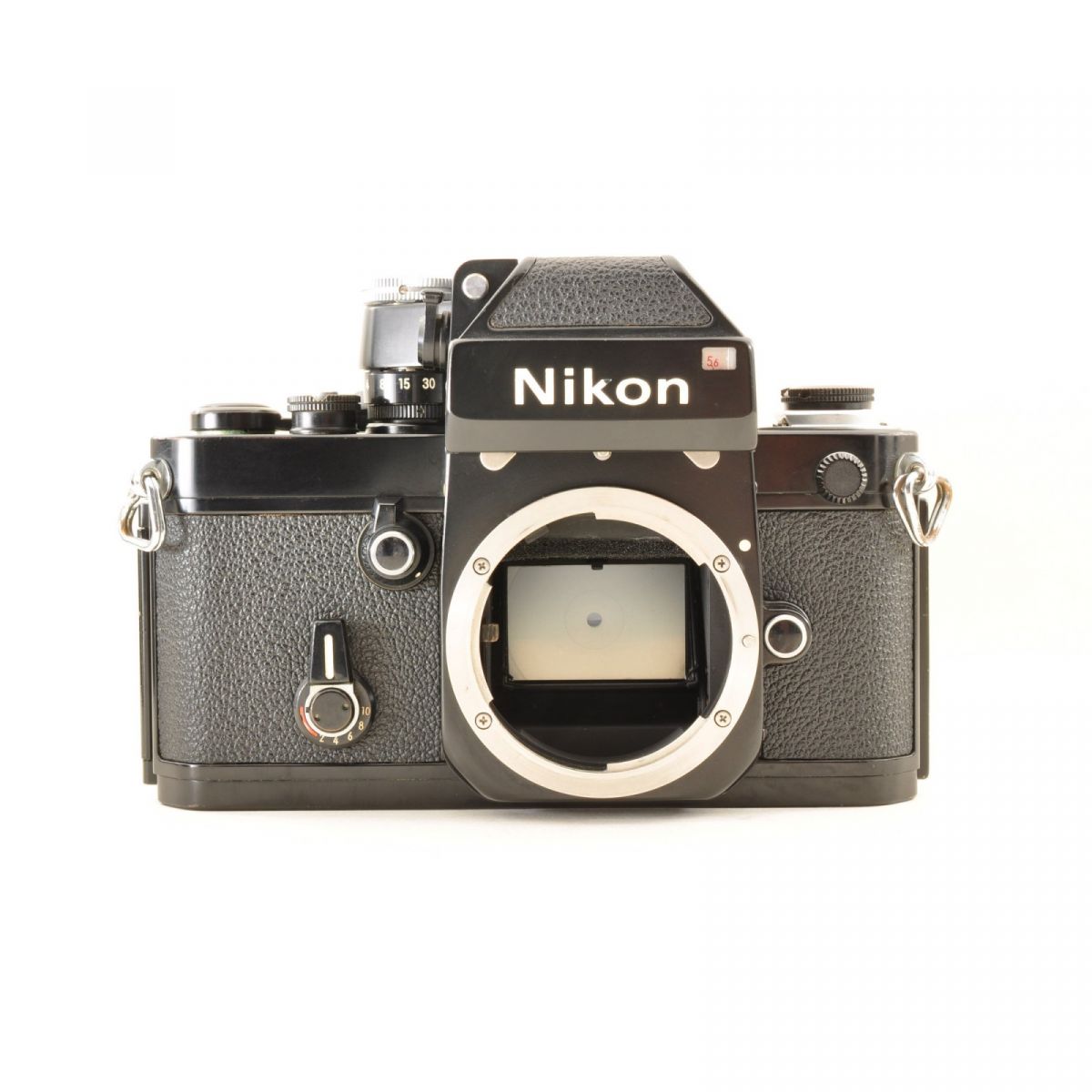 【中古】Nikon F2 Photomic ブラック Black DP-1 35mm 一眼レフ フィルムカメラボディ ニコン , フラッシュ付き