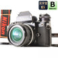Nikon F2 Photomic Black 35mm SLR Film Camera DP-1 /Ai 24mm f2.8 *Exc* #4323