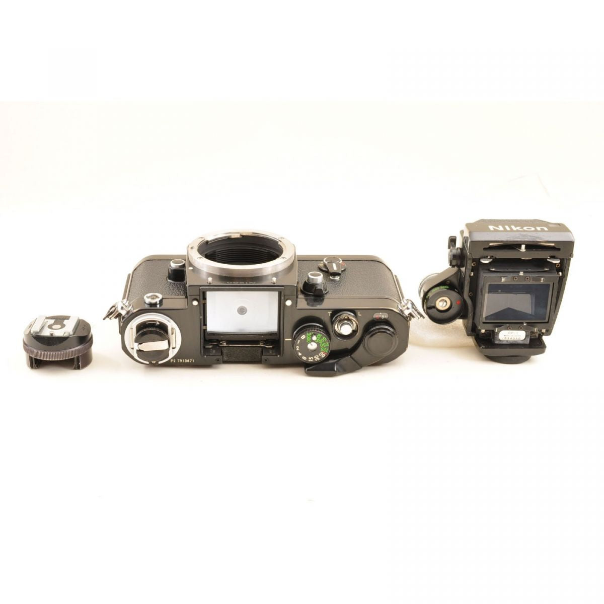 Nikon F2 Photomic Black 35mm SLR Film Camera DP-1 /Ai 24mm f2.8 *Exc* #4323
