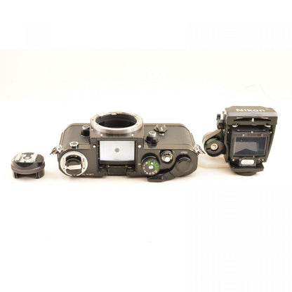 Nikon F2 Photomic Black 35mm SLR Film Camera DP-1 /Ai 24mm f2.8 *Exc* #4323