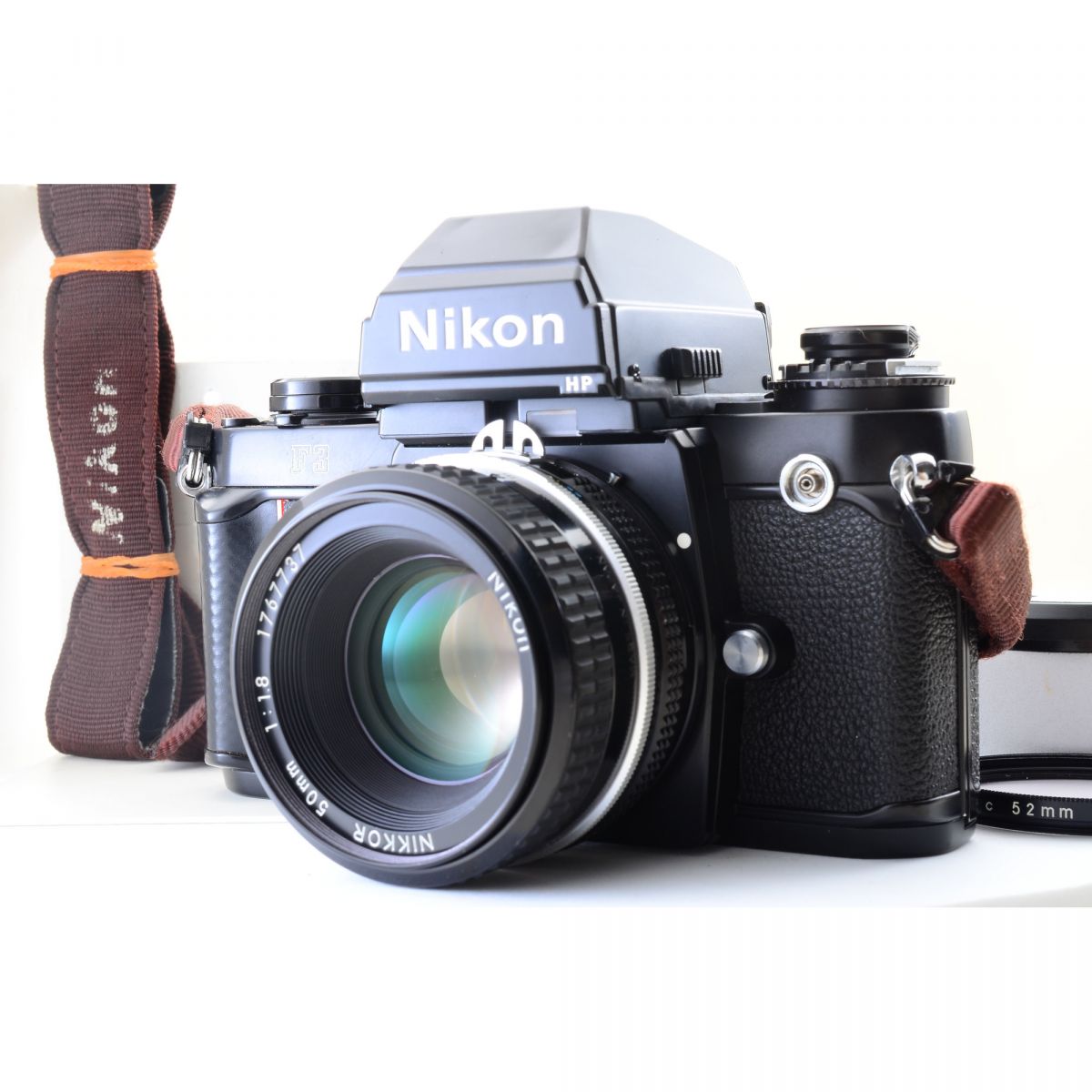 【中古】Nikon F3 HP 35mm 一眼レフ フィルムカメラ Ai Nikkor 50mm f/1.8 MFレンズ