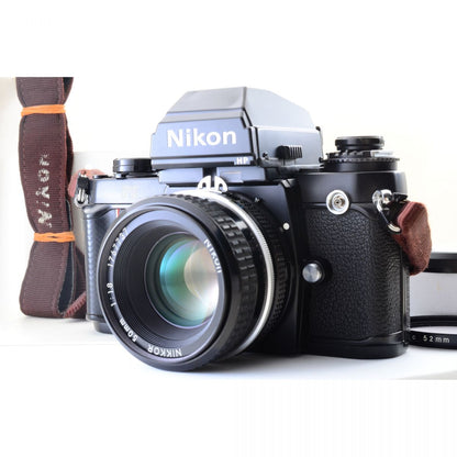 【中古】Nikon F3 HP 35mm 一眼レフ フィルムカメラ Ai Nikkor 50mm f/1.8 MFレンズ