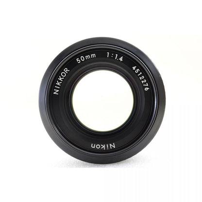 【中古】Nikon FE Silver Ai NIKKOR 50mm f/1.4 レンズ 一眼レフ フィルムカメラ ニコン