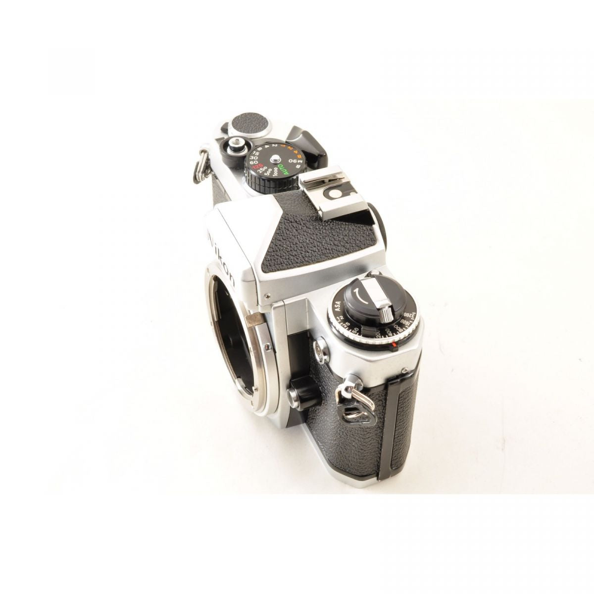 Nikon FE Silver 35mm SLR Film Camera /Ai 35mm f2 MF Lens *Near Mint* #4327