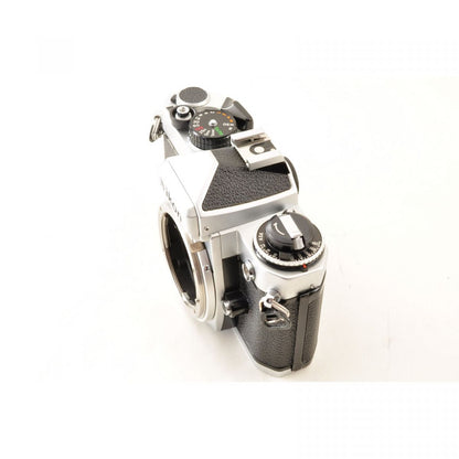 Nikon FE Silver 35mm SLR Film Camera /Ai 35mm f2 MF Lens *Near Mint* #4327