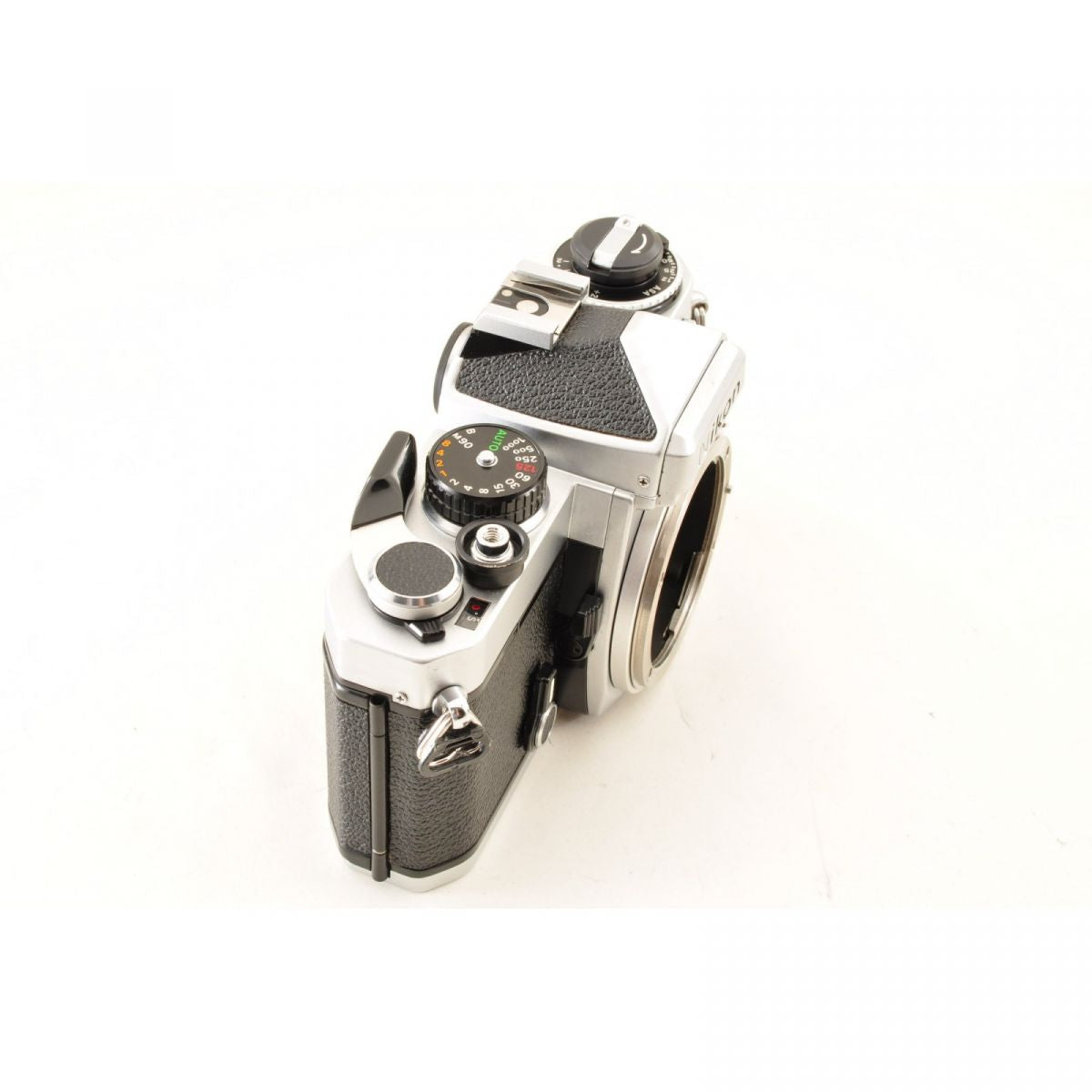 Nikon FE Silver 35mm SLR Film Camera /Ai 35mm f2 MF Lens *Near Mint* #4327