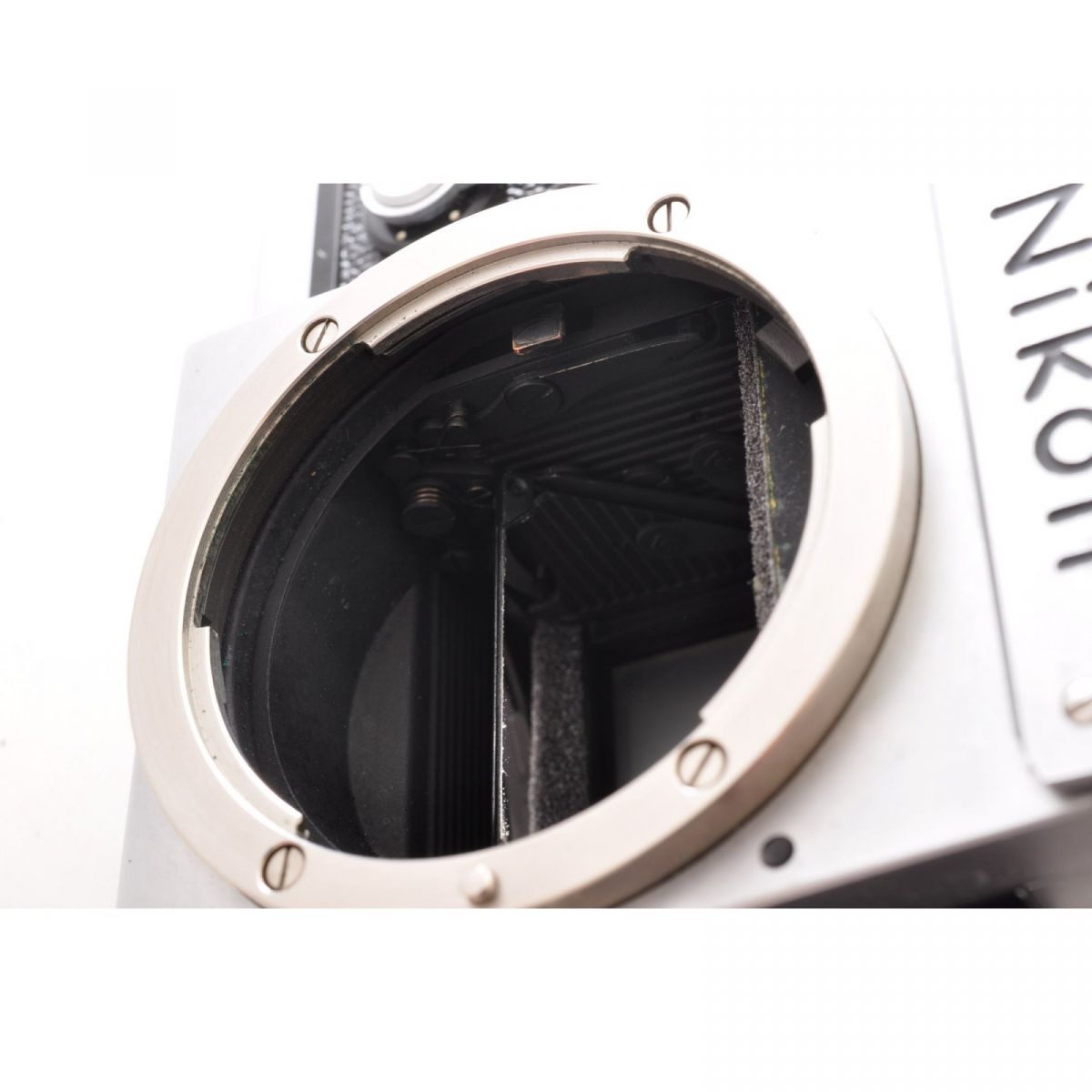Nikon F Eye Level Silver 35mm SLR Film Camera *Near Mint* #5099