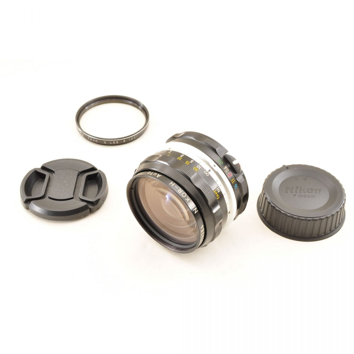 【中古】Nikon Non-Ai Nikkor-H Auto 28mm F3.5 Nikon Fマウント用 単焦点レンズ カメラレンズ 交換レンズ ニコン
