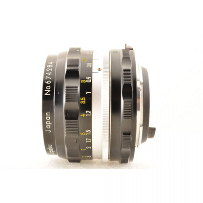 【中古】Nikon Non-Ai Nikkor-H Auto 28mm F3.5 Nikon Fマウント用 単焦点レンズ カメラレンズ 交換レンズ ニコン