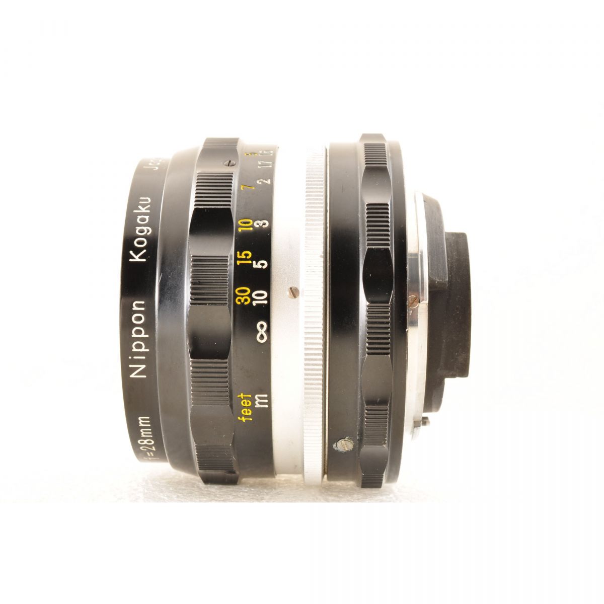 【中古】Nikon Non-Ai Nikkor-H Auto 28mm F3.5 Nikon Fマウント用 単焦点レンズ カメラレンズ 交換レンズ ニコン