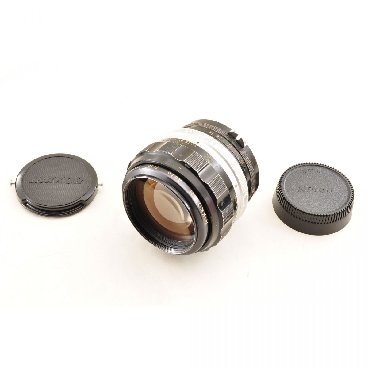 【中古】Nikon Nikkor-H Auto 85mm f/1.8 単焦点 カメラレンズ 交換レンズ ニコン