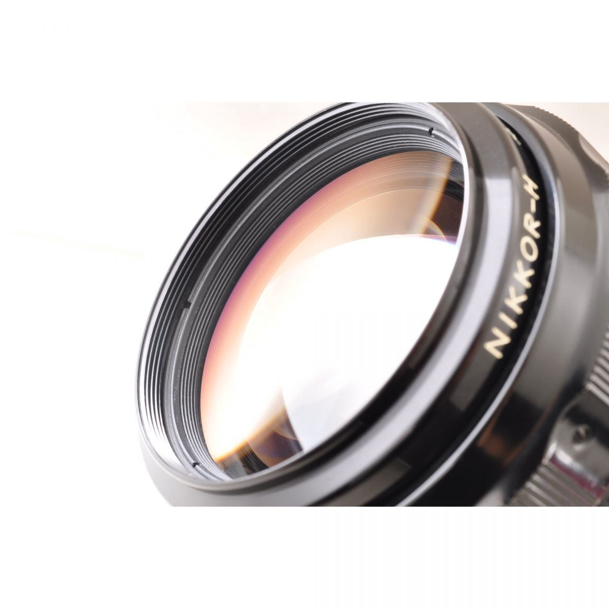 【中古】Nikon Nikkor-H Auto 85mm F/1.8 Non-AI 単焦点 ポートレート フィルムカメラ カメラレンズ 交換レンズ ニコン