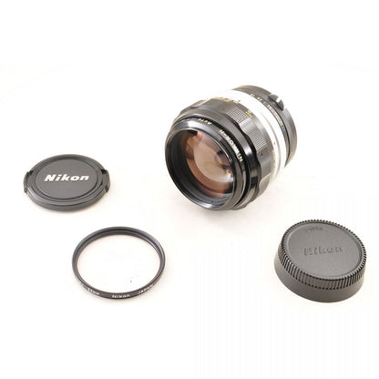 【中古】Nikon Nikkor-H Auto 85mm F/1.8 Non-AI 単焦点 ポートレート フィルムカメラ カメラレンズ 交換レンズ ニコン