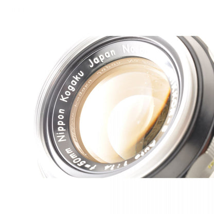 【中古】Nikon NIKKOR-S Auto 50mm f/1.4 単焦点カメラレンズ 交換レンズ ニコン