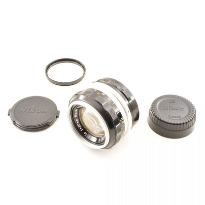 【中古】Nikon NIKKOR-S Auto 50mm f/1.4 単焦点カメラレンズ 交換レンズ ニコン