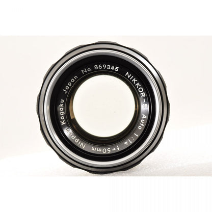 【中古】Nikon NIKKOR-S Auto 50mm f/1.4 単焦点カメラレンズ 交換レンズ ニコン