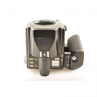 Pentax 645 Medium Format Film Camera 120 Holder /Angle Finder *Near Mint* #4376