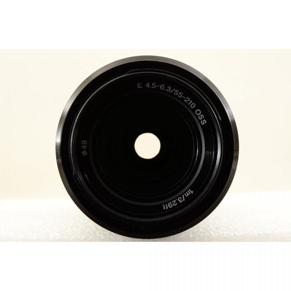 【中古】Sony E 55-210mm f/4.5-6.3 OSS ブラック ズームレンズ