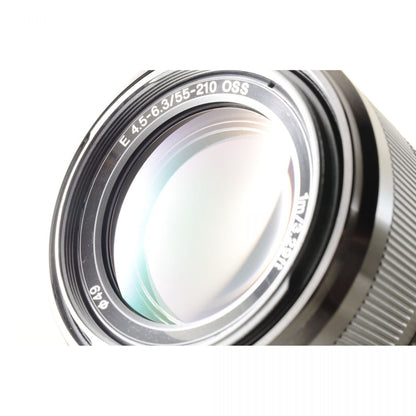 【中古】Sony E 55-210mm f/4.5-6.3 OSS ブラック ズームレンズ