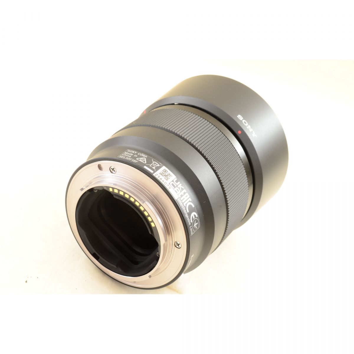 【中古】Sony FE 50mm f/1.8 SEL50F18F 単焦点レンズ フード 元箱