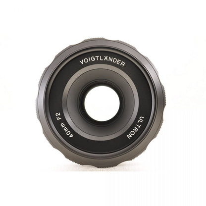 【中古】Voigtlander Ultron 40mm F2 SL IIs Nikon Fマウント用 単焦点レンズ カメラレンズ 交換レンズ フォクトレンダー